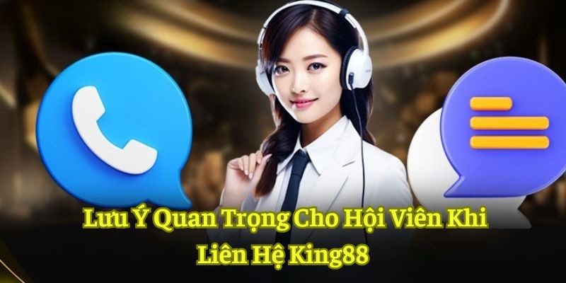 Cần lưu ý những điều gì khi thực hiện liên hệ King88